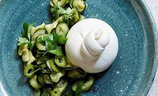 Sos Burrata si dovlecei
